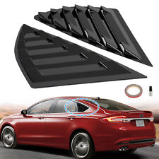 Side Quarter Window Louver Cover Scoop Vent For Ford Mondeo Fusion 2013-2020 picture