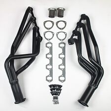 Long Tube Headers For 66-73 FORD MERCURY BLACK PAINT picture