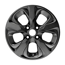 05719 Used OEM Aluminum Wheel 15x6 Gloss Black Painted Fits 2016-2017 Spark picture