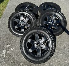 New 2024 Ford Bronco Ranger 17” Black Wheels Rims Tires LT265/70/17 OEM 6x139.7 picture
