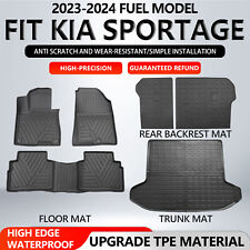 For 2023 2024 Kia Sportage Trunk Mat Floor Mats Cargo Liners(Not Fit Hybrid) picture
