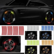20Pcs/Pack Universal Reflective Laser Car Wheel Rim Decal Sticker Auto Truck SUV picture