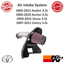 K&N 69 Series Silver Air Intake System For Toyota Venza Avalon Camry Aurion 3.5L picture