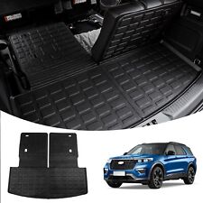 Fit 2020-2024 Ford Explorer Trunk Mat Cargo Liner For 2022 Explorer Accessories picture