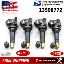 NEW 4PCS 13598772 Tire Pressure Monitoring Sensor For GM Chevy GMC Buick 315MHZ picture