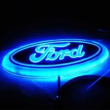 5.7 inch Blue LED Emblem Light Badge For Ford Focus Mondeo Light Oval Badge picture