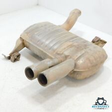 07-13 BMW 328i E90 N51 Rear Exhaust Silencer Muffler Double Tip Assembly OEM picture