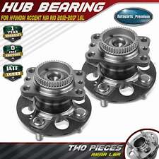 2x Rear Wheel Bearing & Hub Assembly for Hyundai Accent Kia Rio 2012-2017 1.6L picture