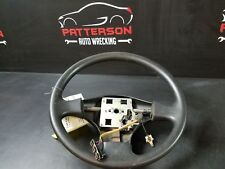 1992 NISSAN STANZA Vinyl Steering Wheel without Accessory Control Trim Code G  picture