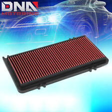 FOR 1998-2003 ACURA CL TL HONDA ACCORD V6 RED HIGH FLOW ENGINE AIR FILTER PANEL picture