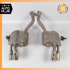 Maserati Quattroporte M139 Exhaust Mufflers Dual Tips Left & Right Side Set 79k picture