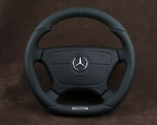 Mercedes W140 W124 W210 R170 R129 W201 Custom steering wheel flat bottom thick picture