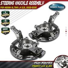 2x Front Steering Knuckle & Wheel Hub Bearing Assembly for Nissan Altima 02-06 picture