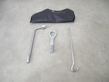 2003-2009 Nissan 350z Convertible Trunk Tool Kit Tow Hook Tire Iron w/ Case OEM picture