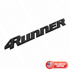 99-02 Toyota 4Runner Liftgate Emblem Badge Logo Tailgate Rear Letter Matte Black picture
