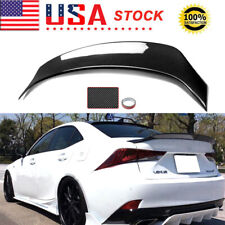For 2014-2020 Lexus IS250 IS350 F-Sport AR-Style Carbon Look Rear Trunk Spoiler picture