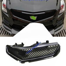 For Cadillac ATS-V 2013-2019 Paint Black Front Upper Bumper Mesh Grill Grille 1x picture