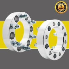 (2) 1.5Inch 6x5.5  6 Lug Wheel Spacers Adapters For Chevrolet Silverado Suburban picture