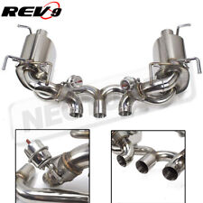 Valve-Controlled Stainless Steel Cat-Back Exhaust System For Ferrari 458 2010-15 picture