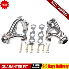 Stainless Exhaust Header Kit Manifold Fit Chevy S10 Blazer Fit GMC Sonoma Jimmy picture