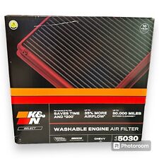 K&N Select Washable Air Filter • SA 5030 • ‘15-22 Chevrolet Colorado, GMC Canyon picture