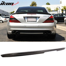 Fits 03-11 Mercedes R230 SL-Class AMG Style Rear Trunk Spoiler Wing Carbon Fiber picture