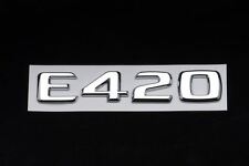 Trunk Rear Emblem Badge Chrome Letter E 420 fits Mercedes Benz W211 E-CLASS E420 picture