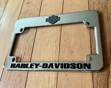 Harley Davidson Chrome Motorcycle License Plate Frame picture