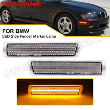 2x LED Front Bumper Side Marker Lights For 1996-2002 BMW BMW Z3 M Coupe Roadster picture