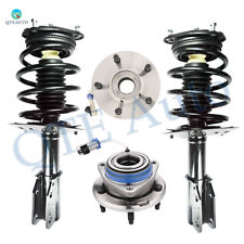Set of 4 Front Wheel Hub Bearing-Quick Complete Strut For 2006-2011 Cadillac DTS picture
