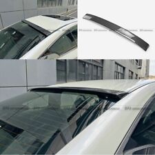 For Infiniti Q60 CV37 2017+ Rear Window Roof Spoiler Wing Lip Trim Carbon Fiber picture