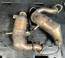 15-18 PORSCHE MACAN S LEFT & RIGHT SIDE EXHAUST MANIFOLD PIPE PAIR 89K MILES OEM picture