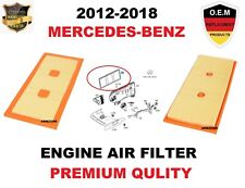 Engine Air Filter For 12-18 Mercedes C300,C350,E300,E350,E400,GLE350,ML350,R350 picture
