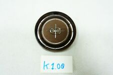 TOYOTA CORONA RT100 STEERING WHEEL EMBLEM HORN BUTTON NOS JAPAN - BROWN picture