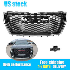 For 2021-2023 GMC Yukon / Yukon XL Front Bumper Grille DL-Style Glossy Black  picture