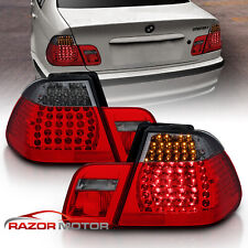 1999-2001 For BMW E46 325i/330i/323i/328i 4DR Smoke LED Rear Brake Tail Lights picture
