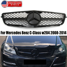 NEW Front Grill Grille Star For Mercedes Benz W204 C250 C280 C300 C350 2008-2014 picture