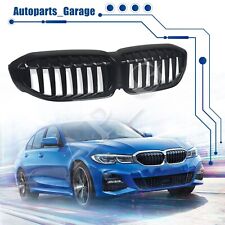 Front Bumper Kidney Grille Gloss Black For BMW 3 Series G20 330i M340i 2019-2022 picture