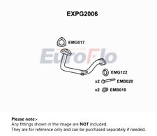 Exhaust Pipe fits PEUGEOT 205 Mk2 1.4 Front 87 to 92 EuroFlo Quality Guaranteed picture