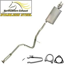 Stainless Steel Dual Tip Exhaust System Fits: 1999-2005 Cavalier Sunfire picture