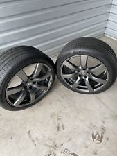 2009 NISSAN GT-R R35 PREMIUM OEM WHEEL & TIRES 20X10.5 +25 20X9.5 +45 (Used) picture