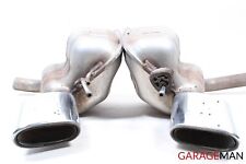 03-08 Mercedes R230 SL500 SL600 Rear Exhaust Mufflers Muffler Tips Assembly OEM picture