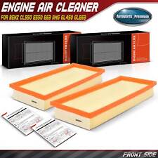 2x Engine Air Filter for Mercedes-Benz CL550 CL63 AMG E550 E63 AMG GL450 GLE63 picture