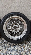 (4) Genuine BBS RX7 Factory Option 15” 5x114.3 5x114 Wheels Rims Tires picture