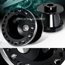 BLACK ALUMINUM 6-HOLE STEERING WHEEL HUB ADAPTER FIT TOYOTA CAMRY/TERCEL/PASEO picture