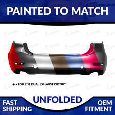 NEW Painted 2014 2015 2016 2017 Mazda 6 Unfolded Rear Bumper With Dual Exhaust picture