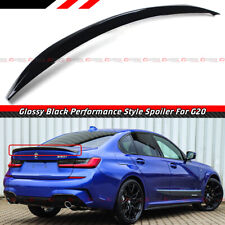 FOR 19-23 BMW G20 330i M340i M3 G80 GLOSS BLACK PERFORMANCE STYLE TRUNK SPOILER picture