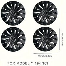 Model Y Wheel Covers/Hubcaps 19 Inch for Tesla Model Y - Set of 4 Repl picture