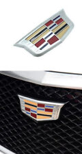 For Cadillac Car Hood Emblem 21.5cm Front Bonnet Badge Decal Silver ATS XTS XT5 picture