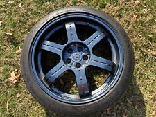 Nissan GTR Black Edition FRONT Wheel. OEM Rays Eng Lightweight Rim. R35 G37 370z picture